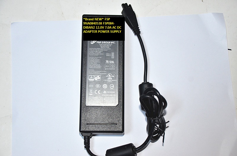 *Brand NEW* FSP 9NA0840538 FSP084-DIBAN2 12.0V 7.0A AC DC ADAPTER POWER SUPPLY